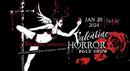 Valentine Horror Pole Show  poster