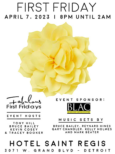 FABULOUS FIRST FRIDAY (APRIL) poster