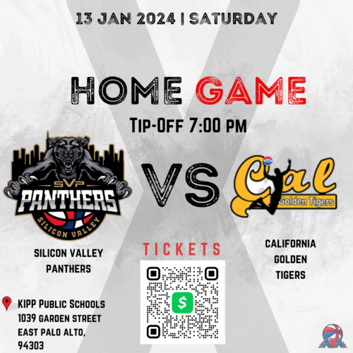 Silicon Valley Panthers VS California Golden Tigers poster