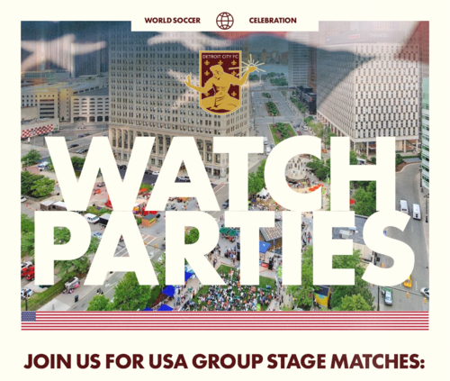 World Soccer Celebration: Live Viewing of USA’s June 12th FIFA World Cup 2026™ Match poster
