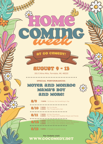 Homecoming  Week- Saturday 7:30pm Moyer &  Monroe poster