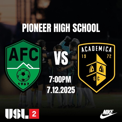 AFC vs Academica SC poster