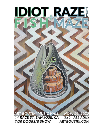 Idiot Fish, Raze The Maze poster
