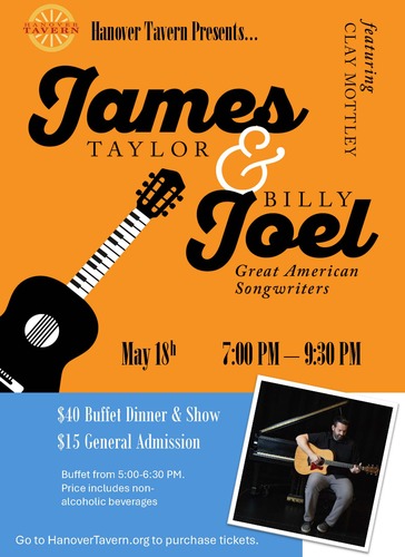 James & Joel with Clay Mottley poster