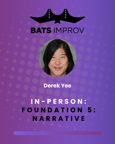 In-Person: Foundation 5:  Narrative in Palo Alto with Derek Yee - 4/9/25 poster