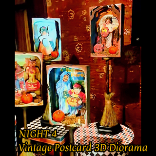 Crafts in a Haunted House: A 6-Part Vintage Halloween Workshop Series image