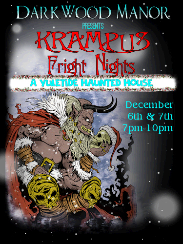 Krampus Nights at DarkWood Manor poster