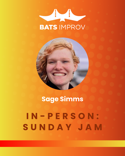 In-Person: Sunday Jam with Sage Simms - 10/05/25 poster