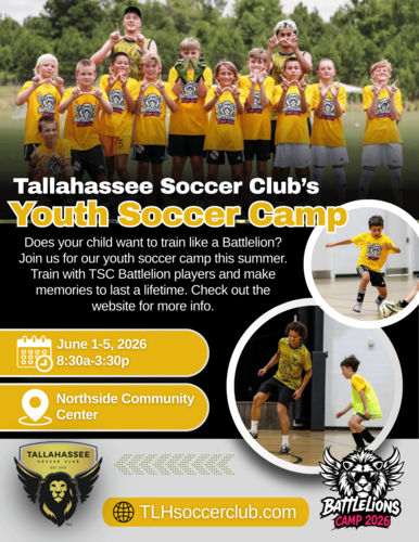 2026 TLHSC Advanced Youth Summer Camp poster