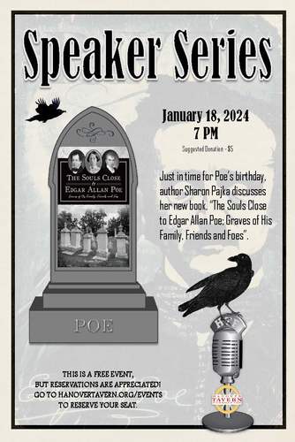 Speaker Series - The Souls Close to Edgar Allan Poe poster