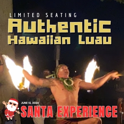 Santa Luau Extravaganza poster