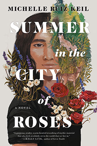 Michelle Ruiz Keil with MK Chavez / Summer in the City of Roses poster