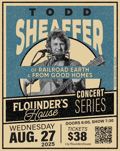 Todd Sheaffer of Railroad Earth poster