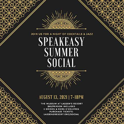 Speakeasy Summer Social poster