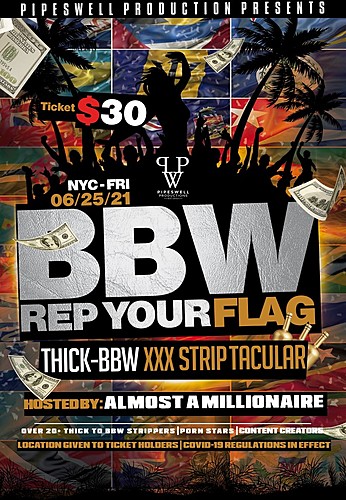 PipesWell Productions Presents REP YOUR FLAG poster