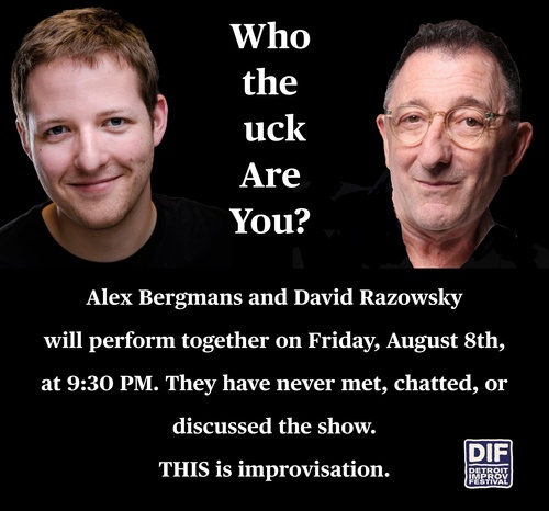 DIF 8/8/25 Go! 9:30pm (Nolen & Nolen, Spitfire, Too Much Cognac, Dave Razowsky) poster