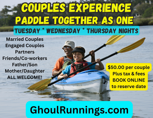 Couples Paddling as ONE Experience poster