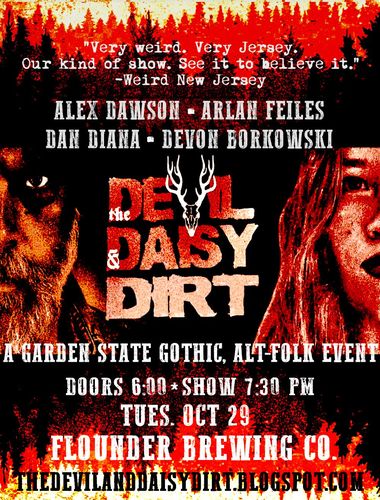 The Devil and Daisy Dirt: A Garden State Gothic, Alt-Folk Event poster