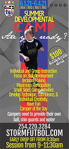 Developmental Summer Camp 2021 poster
