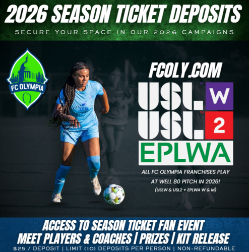 2026 SEASON TICKET DEPOSIT poster