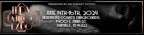 Indy Tattoo Expo 2024 poster
