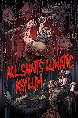 All Saints Asylum Halloween 2024 poster