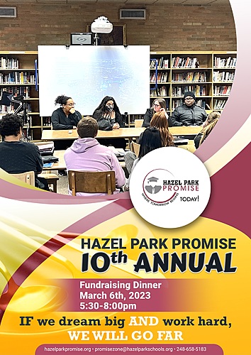 Hazel Park Promise Zone 10th Annual Fundraising Dinner poster