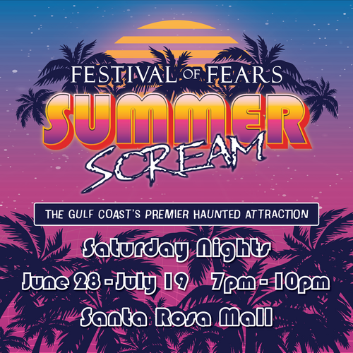Summer Scream @ The Festival of Fears 2025 poster