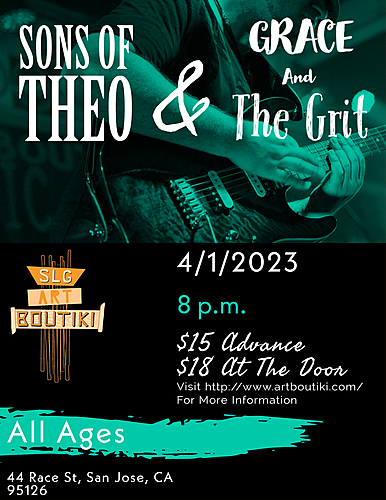 Sons of Theo and Grace and the Grit poster