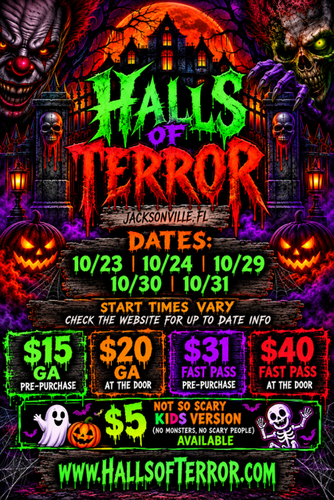 Halls of Terror poster