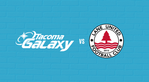 (USLW) Tacoma Galaxy vs. Lane United FC poster