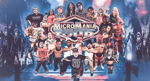 Micromania (Midget Wrestling) Tour Invades Kalamazoo, MI poster