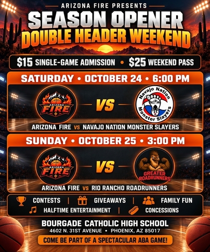 Exciting Showdown: Arizona Fire vs Rio Rancho Roadrunnders  poster