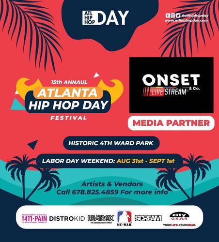 Experience the 15th Annual Atlanta Hip Hop Day Festival LIVE!!! poster