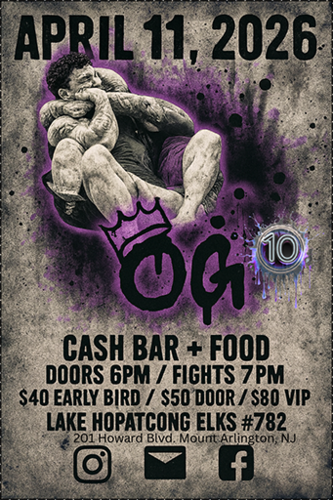OG Grappling 10 April 11, 2026 poster