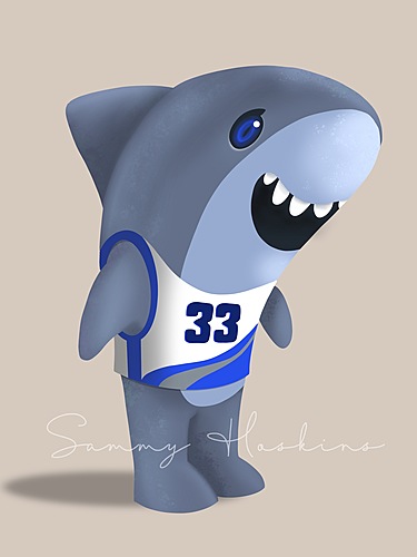 Jr Sharks Youth Basketball (August) poster