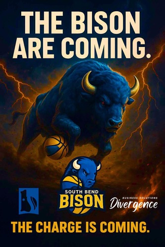 Charge Night: South Bend Bison vs Chicago Knights - Opening Stampede! (Home) poster
