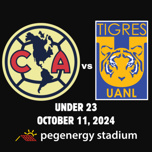 America u23 vs Tigres u23 poster