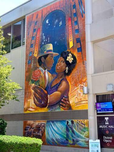 Downtown Detroit Black Stories Tour: Small Business and Design poster