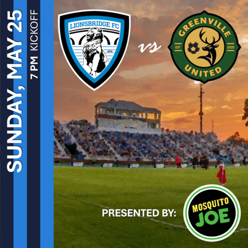 Lionsbridge FC vs Greenville United (2025) poster