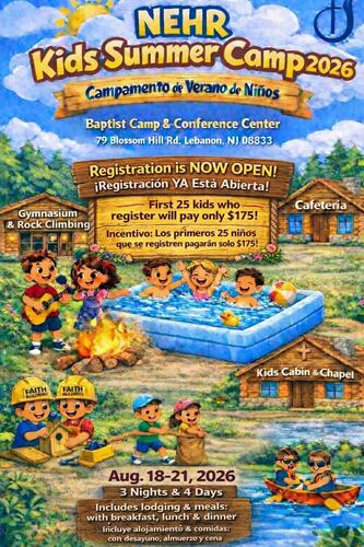 KIDS SUMMER CAMP: Faith Builders/Constructores de FE/Church of God Northeast Spanish Region (Ages 5 -11)  poster