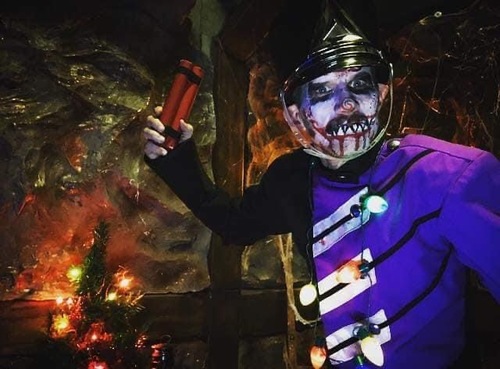 A Very Scary Christmas @ Fear Complex Haunted House poster