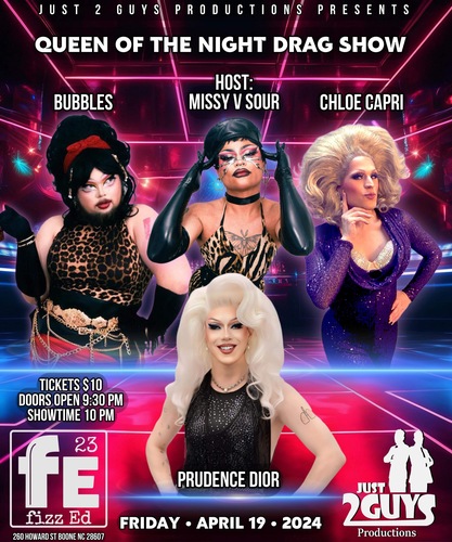Queen Of The Night Drag Show! poster