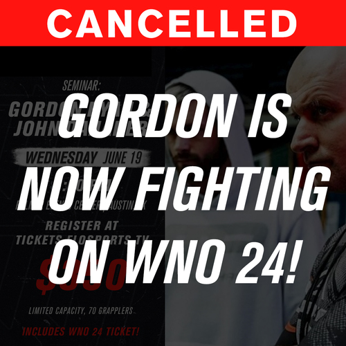 WNO 24 Seminar: Gordon Ryan & John Danaher poster