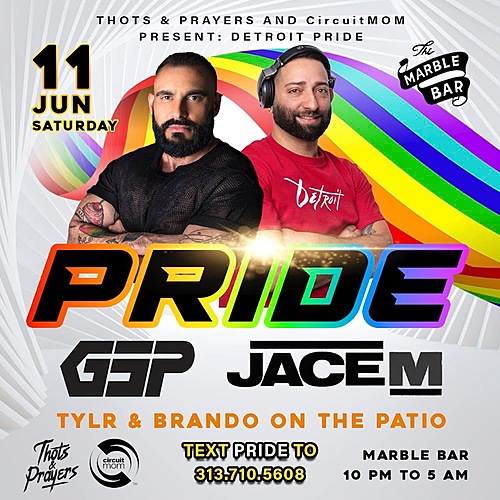 PRIDE Presented by: Thots & Prayers and CircuitMOM Present poster