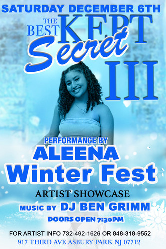 The Best Kept Secret III  Artist Showcase poster