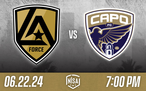 LA Force  vs Capo FC (6/22) poster