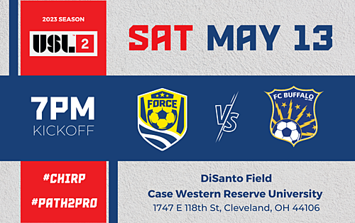 Cleveland Force SC vs FC Buffalo (USL League 2 5/13)  poster