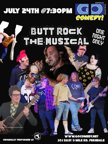 Butt Rock: The Musical | A Musical poster