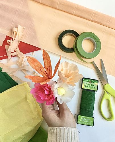 One Night One Craft: Paper Flowers poster